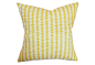 Jiri 18x18 Cotton Pillow, Yellow