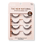The New Natural Lash Multipack, Nude Blazer - KISS presents The New Natural False Eyelashes, a lash collection, designed for a "no makeup, makeup" aesthetic. This trend is about flawlessly imperfect lashes, featuring uneven, sparsely distributed