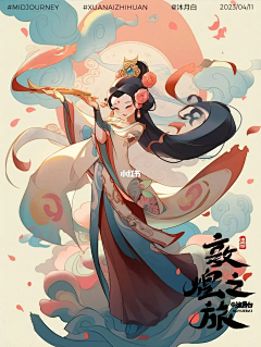 Thirtycn采集到仙侠Q版角色