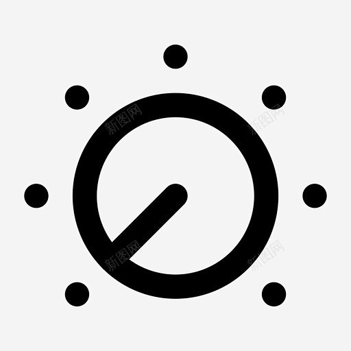 旋钮ios调节器图标 设计图片 免费下载 页面网页 平面电商 创意素材