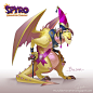 Spyro Reignited Dragon Concept - BOLDAR -