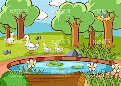 矢量树林背景   - 源文件下载【酷图网】矢量树林背景,树林,森林,丛林,密林,背景,雨林,大树,壁纸,绿色背景,大自然,清新,植物,景色,自然季节,生长,万物生长,风景地形,风景,