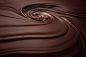 巧克力漩涡背景图片