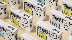 丫不苦采集到卡通包装素材