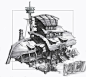 Pirates house1 Picture (2d, architecture, fantasy, pirate, house): 