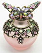 Pink Butterfly Perfume Bottle #pink