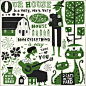 'Our House' Screen Print
