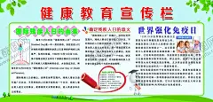 健康教育宣传栏 【酷图网】国际残疾人,残疾人日意义,强化免疫日,健康展板,海报