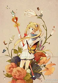 水冰月 经典动漫 美少女战士 手机壁纸