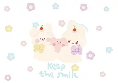 可爱插画ipad壁纸  cr.板蓝根泡面儿
