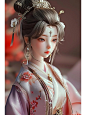 【AIGC研究猿】中国风BJD人偶 球形关节人偶 - 小红书
