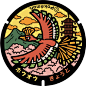 日本京都市今日起新增5个新的宝可梦井盖，这波还有凤王登场。 ​​​​