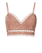 Jasper Fan Bralette, BEIGE/KHAKI, hi-res