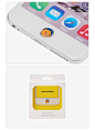 kakao friends 卡通可爱贴纸 手机按键贴指纹识别贴 苹果HOME键贴-tmall.hk天猫国际