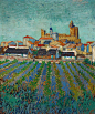 View of Saintes-Maries