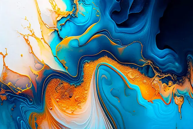 Liquid in Alcohol Ink Texture Backgrounds 10款手绘抽象艺术液体水墨流体颜料装饰绘画背景底纹图片设计 ...