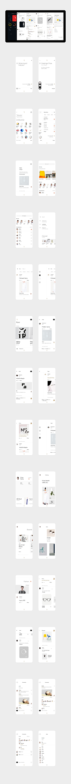 繁华过眼开一季采集到Design APP