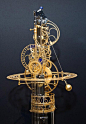 Miki Eleta, clockmaker: La Luna As well as indicating hours, minutes and seconds, weekday, date and month, the timepiece displays moon phase (which only needs correcting after 128 years), signs of the zodiac, the longest and shortest day of the year, and 