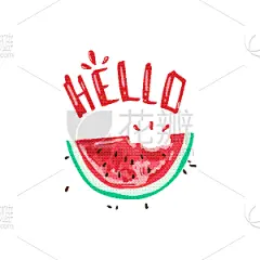 西瓜,你好,夏天,鸡尾酒,布告,可爱的,清新,食品,壁纸,爱