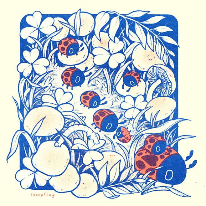 Ladybug March-花瓣网