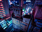 城市摄影欣赏——日本夜色下的银翼杀手风