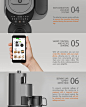 Behance 上的 Automated Self Cleansing Blender