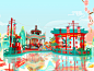 新中式国潮西游乐园美陈#6
