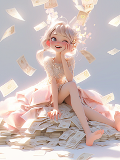一谷采集到AI创作插图集