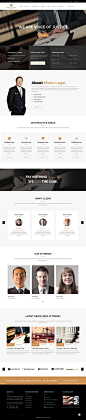 Miako Legal Perfect Law Firm Bootstrap HTML5 Template Download with 4 stunning Layouts #webdesign #lawyer #lawfirm