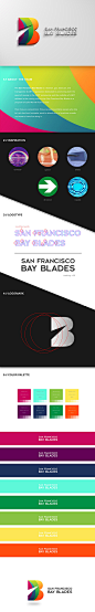 SAN FRANCISCO BAY BLADES品牌形象VI设计 设计圈 展示 设计时代网-Powered by thinkdo3