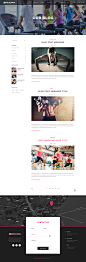 Fitness & Healthy Center PSD Template - Barcelona : Barcelona is a clean, pixel perfect and modern PSD Template suitable for any type of Sport, Gym, Fitness Center, Health Clubs, Dance Studios and many more. Barcelona is designed according to the late