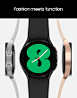 亚马逊中国: SAMSUNG 三星 Galaxy Watch 4 44 毫米智能手表带 ECG 监测器,适用于健康、跑步、睡眠周期、GPS 秋季检测蓝牙美国版,黑色 : Everything Else