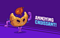 Diet Monsters : Personal project.Fast and toxic food