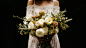 质朴的花束新娘婚礼封面大图