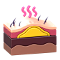 剃须膏 3D 图标