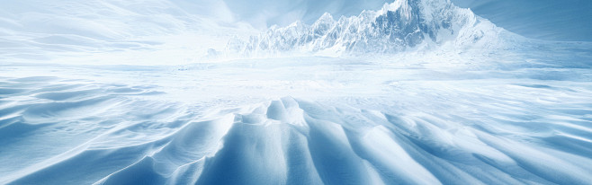 冰山雪原背景