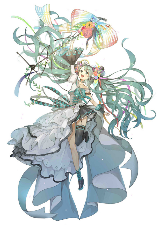 初音ミク10周年# 
もっと高くまで！ ...