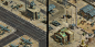 Iron Commander - Military Base, Yusuf Artun : Some of the artwork I did for the mobile strategy game Iron Commander.
