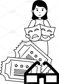 人,影片,电影,传媒,事件,愉悦,概念,票,休闲,设计