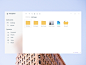 Windows 10 Acrylic——win 10文件夹界面设计
