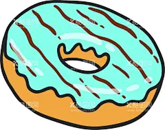 可爱甜甜圈  - 源文件下载【酷图网】可爱甜甜圈,甜甜圈,卡通甜甜圈,手绘甜甜圈,卡通甜品,烘培,手绘,插图,png免抠图