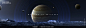 13款宇宙外太空数码科幻星球行星科技海报banner主视觉ps分层素材