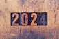 2024年用老式凸版印刷版书写