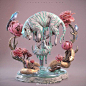 艺术｜Yuuki Morita Ethereal Sculptures and Digital Artworks。 ​​​​