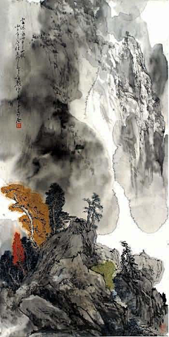 画中自有千千解采集到书画中国_近当代_集千二