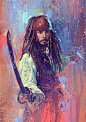 Captain Jack Sparrow by MartaNael