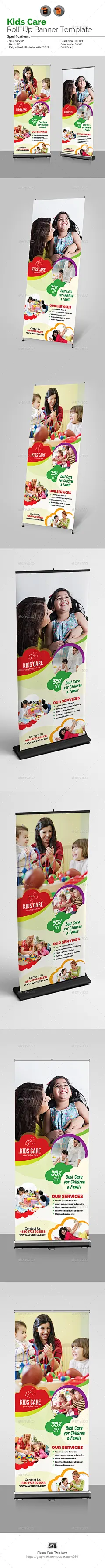 儿童保健上卷旗帜模板——标识打印模板Child Care Roll-Up Banner Template - Signage Print Templates承认,孩子,孩子,课程,简历,日托,教育,娱乐,邀请,小的孩子,孩子的活动,孩子们很有趣,孩子们夏天的标志,幼儿园,开放日,开放的房子,活动小组,学前教育,推广,旋卷,卷起的旗帜,汇总模板,学校,学校推广,学生 admission, baby, child, curriculum, curriculum vitae, daycare, educatio