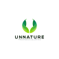 绿色树叶字母U标志logo矢量图设计素材