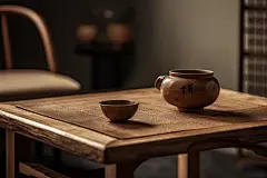 咔神-深色中式茶壶-中式复古风1