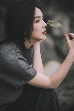 喂你头发掉了采集到文艺少女